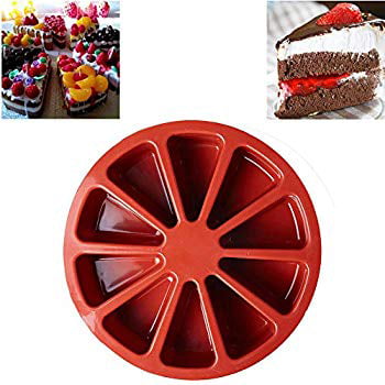 Large Silicone Cake Mold Pan Muffin Chocolate Pizza Pastry Baking Tray Mould 